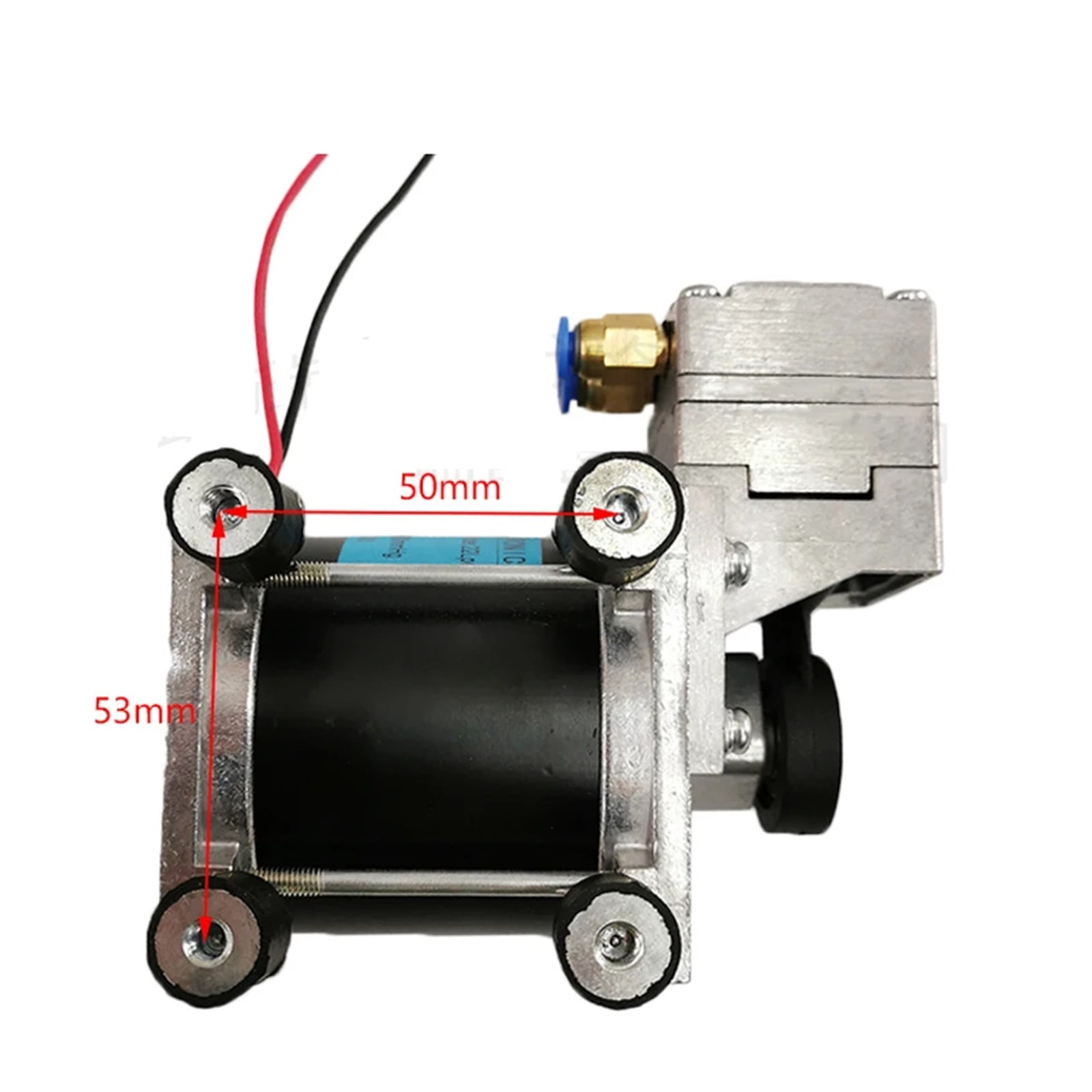 DC 24V micro air pump negative pressure pump RYX-20L oil-free vacuum pump small electric 20L/MIN -80Kpa 30W G1/8 ,Easy to Use