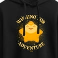 thumbnail image 3 of Disney Wish - Wishing For Adventure - Juniors Cropped Pullover Hoodie, 3 of 5
