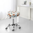 thumbnail image 7 of Daiia Various Turtle Stool Covers Round,Round Bar Stool Covers Waterproof Bar Chair Covers Washable Stool Cushion Slipcover for 12-14 Inch Chair-13 inch, 7 of 7