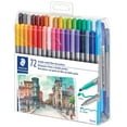 thumbnail image 2 of STAEDTLER Duo Fiber-Tip Pens, Assorted Colors, 72 pack, 2 of 6