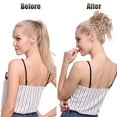 thumbnail image 3 of Pièce de Cheveux Chignon Bouclé Ondulé Synthétique Élastique Duveteux Updo Beigne Extensions de Cheveux, 3 of 7