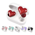 thumbnail image 1 of Elegantes auriculares bluetooth inalámbricos en forma de corazón, 1 of 4