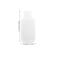 thumbnail image 2 of KALLORY 4 Pcs Petites Bouteilles en Plastique pour Rangement de Liquides Résistantes aux Chocs Bouteilles Rondes Blanches avec Joint Étanche, 2 of 8