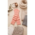 thumbnail image 4 of Isadora Paccini 80s Women's Ribbed Leg Warmers for Party Sports Accessories LW48-PALE PINK, 4 of 4