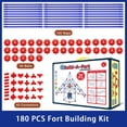 thumbnail image 4 of Kit de construcción Fort V-Opitos 180 para niños de 4 a 8 años o más con guía, 4 of 7