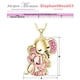 thumbnail image 4 of Collar de Elefante High Monaco ElephantNeck03 Dorado/Rosa Metal, 4 of 4
