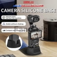 thumbnail image 2 of For Dji Osmo Pocket 3 Startrc Silicone Desktop Base Bracket Black, 2 of 5