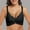 Black, variant on Latex Seamless Underwear Small Breast Push Up No Steel Ring Medium Thickness Top Support Secondary Breast Sagging Bra Bras for Women Yellow
