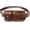 Oil Coffee, variant on Small Vintage Waist Pack Crossbody Bag with Adjustable Strap and 4 Zipper Compartments, 9.5 x 5.5 x 2 in, Crazy Coffee
