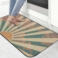 thumbnail image 4 of Shiartex Sunburst Sky Art Deco Felt Low-Profile Floor Mats, Non-Slip Durable Entrance Mat for Home Outside Entry, UV Resistant 19.68*47.24 in, 4 of 6