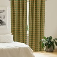 thumbnail image 2 of Ambesonne Kente Pattern Curtains, Art Print, Pair of 28"x95", Multicolor, 2 of 5
