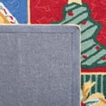 thumbnail image 5 of Safavieh Chelsea Dean Geometric Wool Area Rug, White/Multi, 6' x 9', 5 of 9