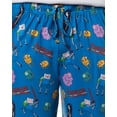 thumbnail image 4 of Adventure Time Men's Finn Jake Beemo Sleep Tossed Print Pajama Pants, 4 of 7