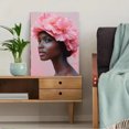 thumbnail image 5 of Qisvanset 12x16 Inch 2D Flat Framed Canvas Art, Watercolor Bread Fish Jesus Feeds Minimal Religious Home Wall Art, 5 of 5