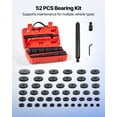 thumbnail image 2 of Kit de prensa de rodamientos VEVOR, 52 unidades, Bearing Race and Seal Driver, 2 of 9