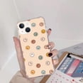 thumbnail image 2 of Colorful Smiley Face Case Compatible with iPhone 13 Mini,Aesthetic Art Design TPU Full Cover Shock-proof Case, 2 of 5