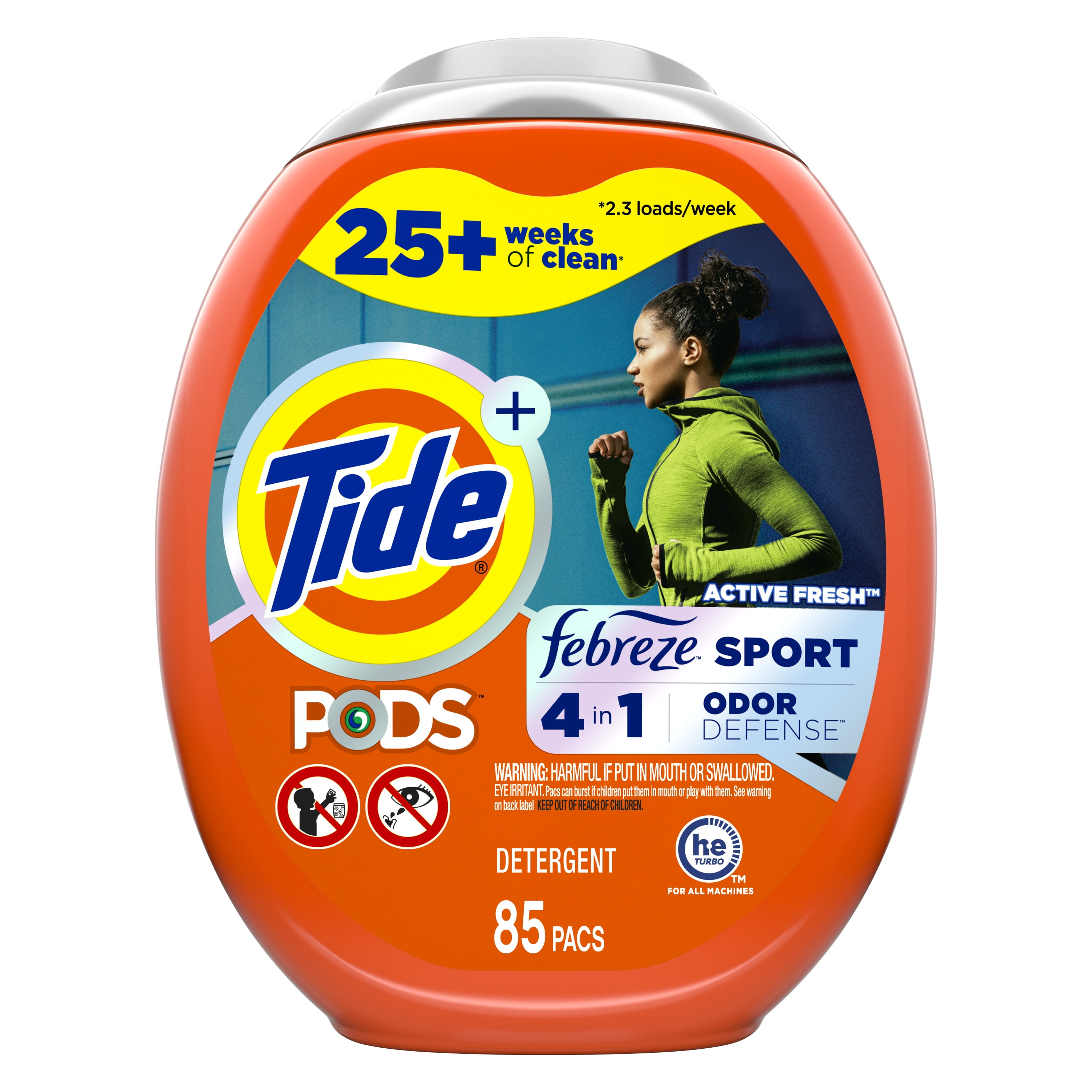 Tide Pods with Downy, April Fresh, 85 Ct Laundry Detergent Pacs