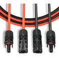 thumbnail image 2 of Solar panel extension cable with MC4 connector Pair red + black, 10AWG 3 meters / 10 feet, 2 of 4
