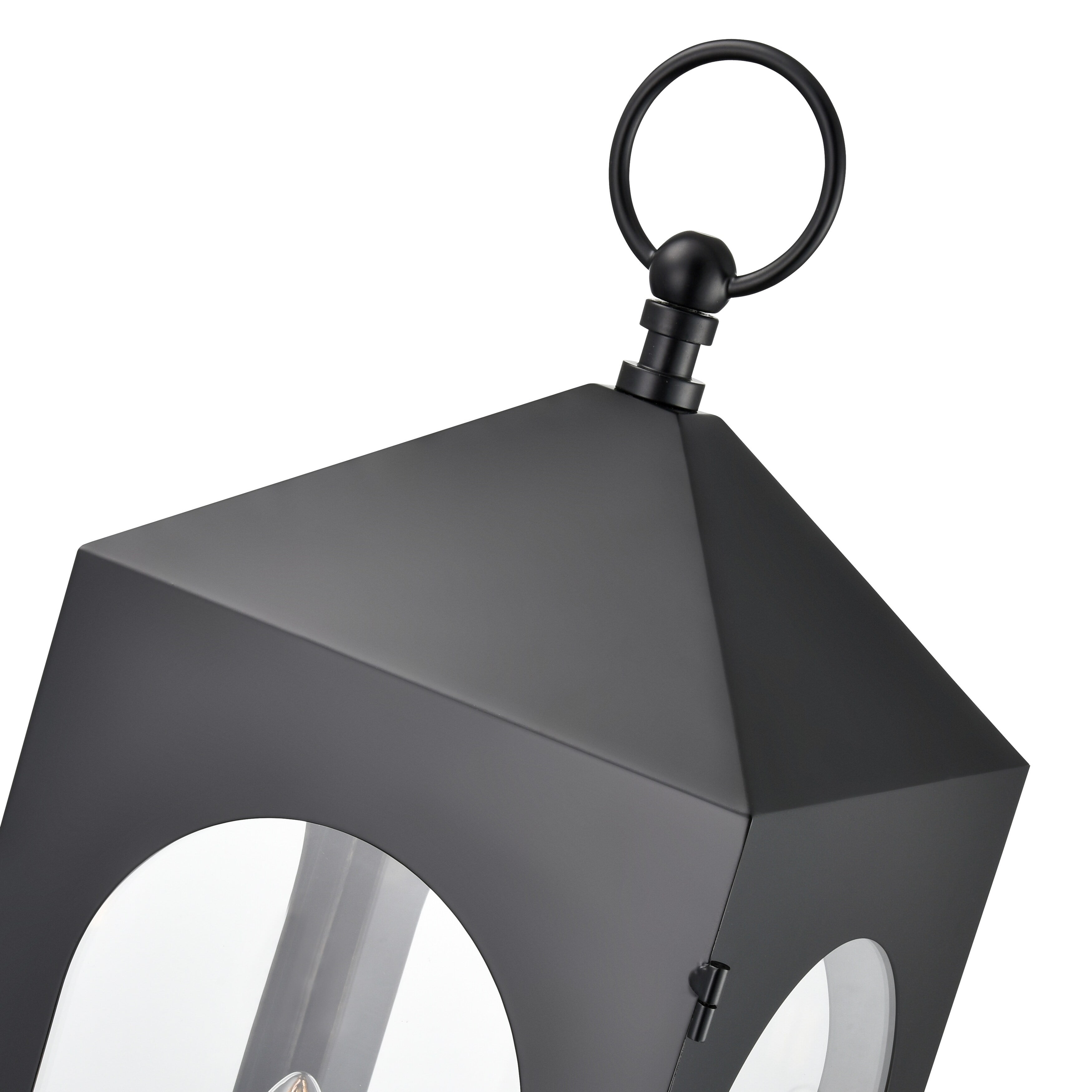 Millennium Lighting  Bratton 2 Light Outdoor Post Lantern in Powder Coat Black