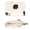 White, variant on Riousery Smartphone Printer Hard Case Shockproof Mini Printer Travel Bag with Shoulder Strap for Instax Mini Link 2 Mini Link, Dark Blue (5.51 in / 14 cm)