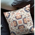 thumbnail image 3 of Amrita Sen Designs Amrita Sen Divine Flowers Faux Suede Throw Pillow 18"x18", 3 of 4