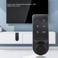 thumbnail image 4 of Cerradura digital liwang negra para puerta teclado numérico codificado con accesorios (L) = 30, 4 of 5