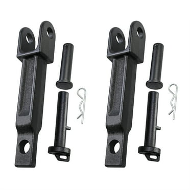 JMLIANG Towing Solution for Kenworth & Peterbilt Vehicles 2PCS Tow Hooks with Pull & Frame Pins Included