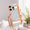 thumbnail image 1 of Muestre su estilo con esta funda de teléfono de goma TPU con diseño de dibujos animados creativo y minimalista para iPhone, 1 of 4
