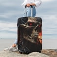 thumbnail image 5 of Salouo Cyberpunk Skull American Flag Pattern Travel Dust-proof Suitcase Cover, Softside Suitcase Protector Luggage Cover Protector for 18-32inch ,Not Included Suitcase, 5 of 8