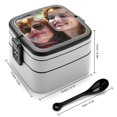thumbnail image 2 of Thelma y Louise Fiambrera de Doble Capa, Contenedor de Almuerzo Portátil Apilable, Almacenamiento de Alimentos Hermético a Prueba de Fugas, 1000ml, 2 of 6