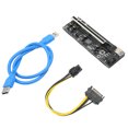 thumbnail image 2 of PCIE Riser Riser Cable 8 FP Capacitores de larga duración para Win XP para Win 7 para Win10, 2 of 8
