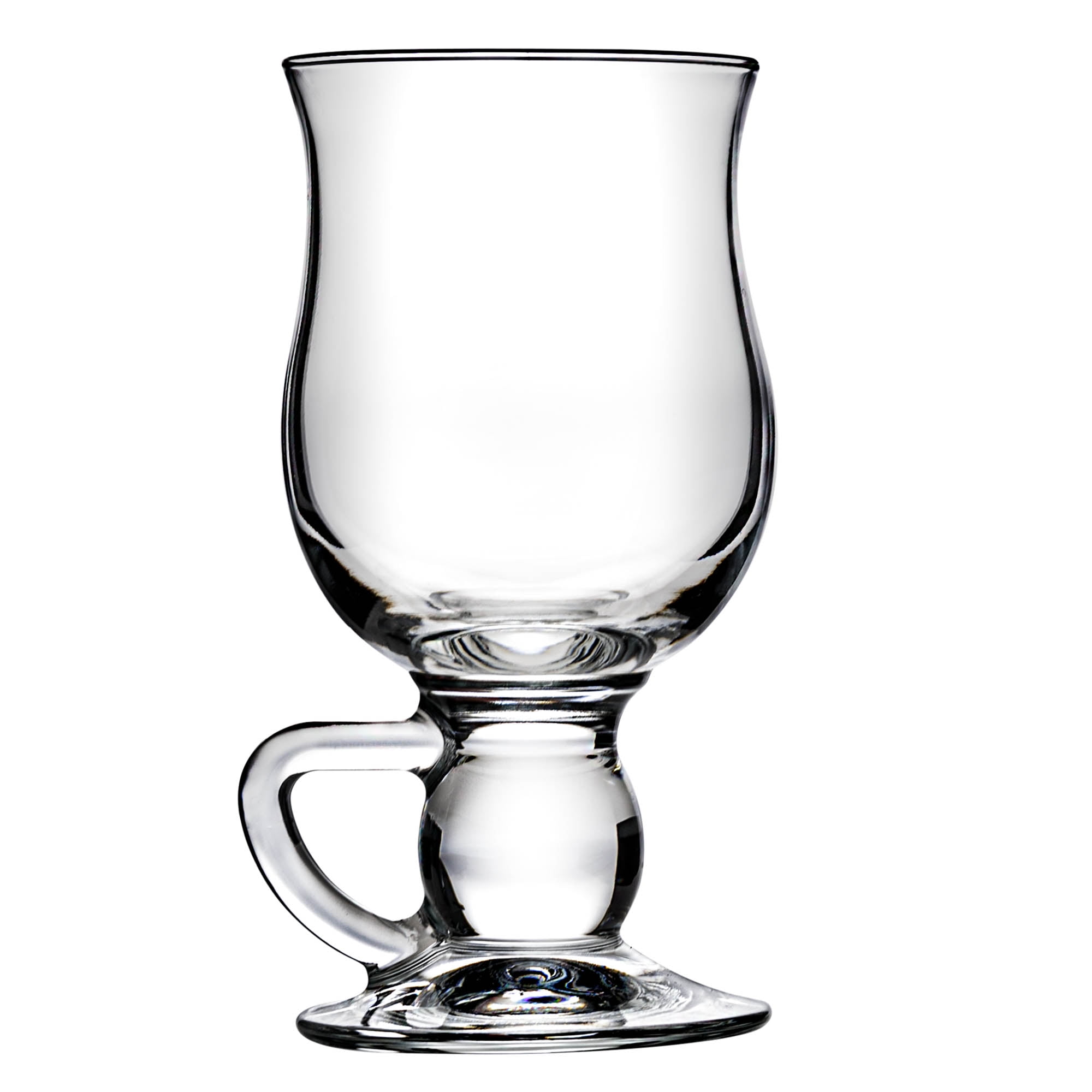 Custom footed irish coffee glas with 237ml