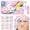 Rainbow Candies, variant on Press on Nails for Girls, 144pcs Kids Press on Nails for Girls, Full Cover Fake Nails for Kids Girls 3-12 Years, Short Acrylic Nails Set