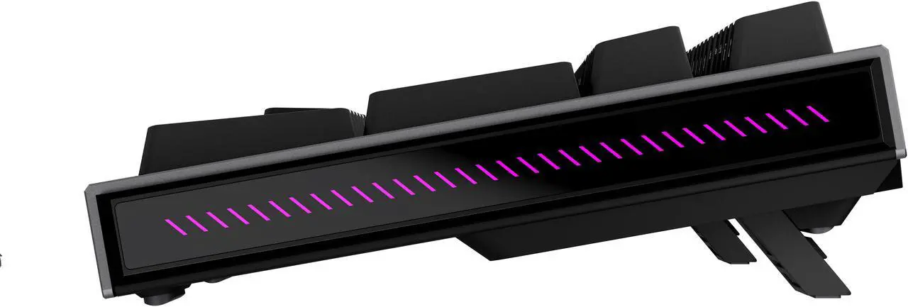 ASUS ROG Strix Morph 96 Wireless Mechanical Gaming Keyboard - 96% Full-Size, Tri-Mode, Hot Swappable NX Snow V2 Linear Switch, South Facing PCB, ABS Keycap, PC/Mac Support, Web-based Config - Black