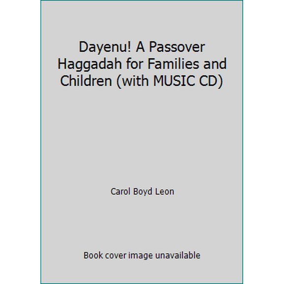 Pre-Owned Dayenu! A Passover Haggadah for Families and Children (with MUSIC CD) (Paperback) 1602800405 9781602800403