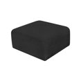 thumbnail image 6 of Meridian Furniture Arc Black Boucle Fabric Ottoman, 6 of 7