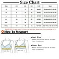 thumbnail image 2 of ATENAR Womens Bras,Wireless Bras for Women,Bras for Women,Comfort Fit,Soft,Solid,Cotton Blend,Beige,2XL(US:12), 2 of 4