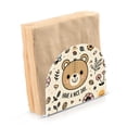 thumbnail image 2 of Teddy Bears Flowers Bees Napkin Holder for Table Clear Napkin Stand Paper Holder Acrylic Organizer Dispenser Napkins for Dinner Kitchen Restaurant Room, 2 of 8