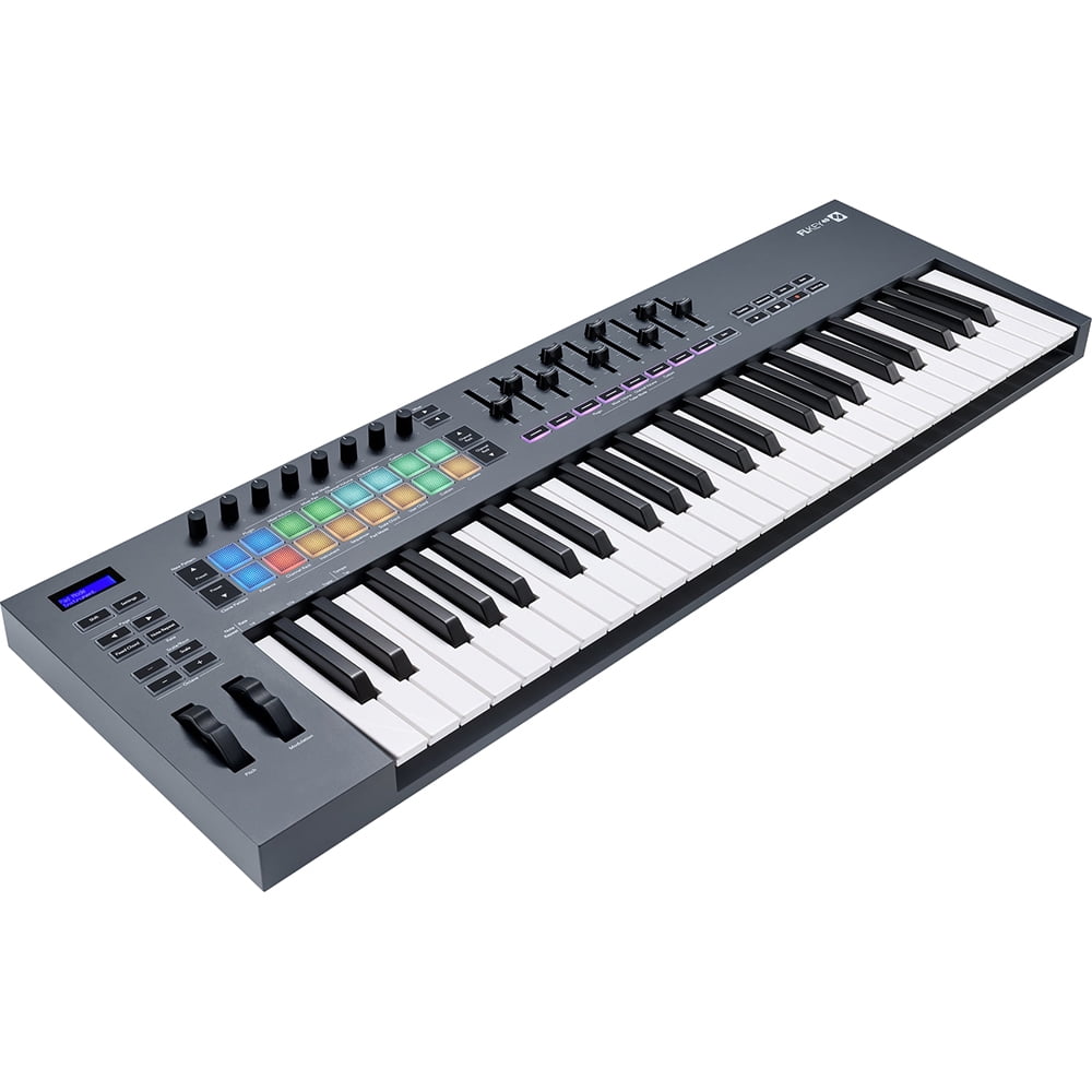 Novation AMS-FLKEY-49 FLkey 49 USB MIDI Keyboard Controller Bundle with 2 YR CPS Enhanced Protection Pack
