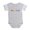 Heather Grey, variant on CafePress - Dotw Pastel Wednesday - Cute Infant Baby Football Bodysuit