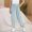 Light Blue, variant on Rvasteizo Sweatpants for Girls Fall Winter Striped Elastic Waist Sleep Pants 3-15Y,13T