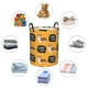 thumbnail image 4 of Fotbe Corgi Cesto de Ropa con Asas, Cesto Impermeable de Gran Capacidad, Bolsa de Lavado para Dormitorio, Cesto de Ropa con Ruedas y Asas-Medium, 4 of 6