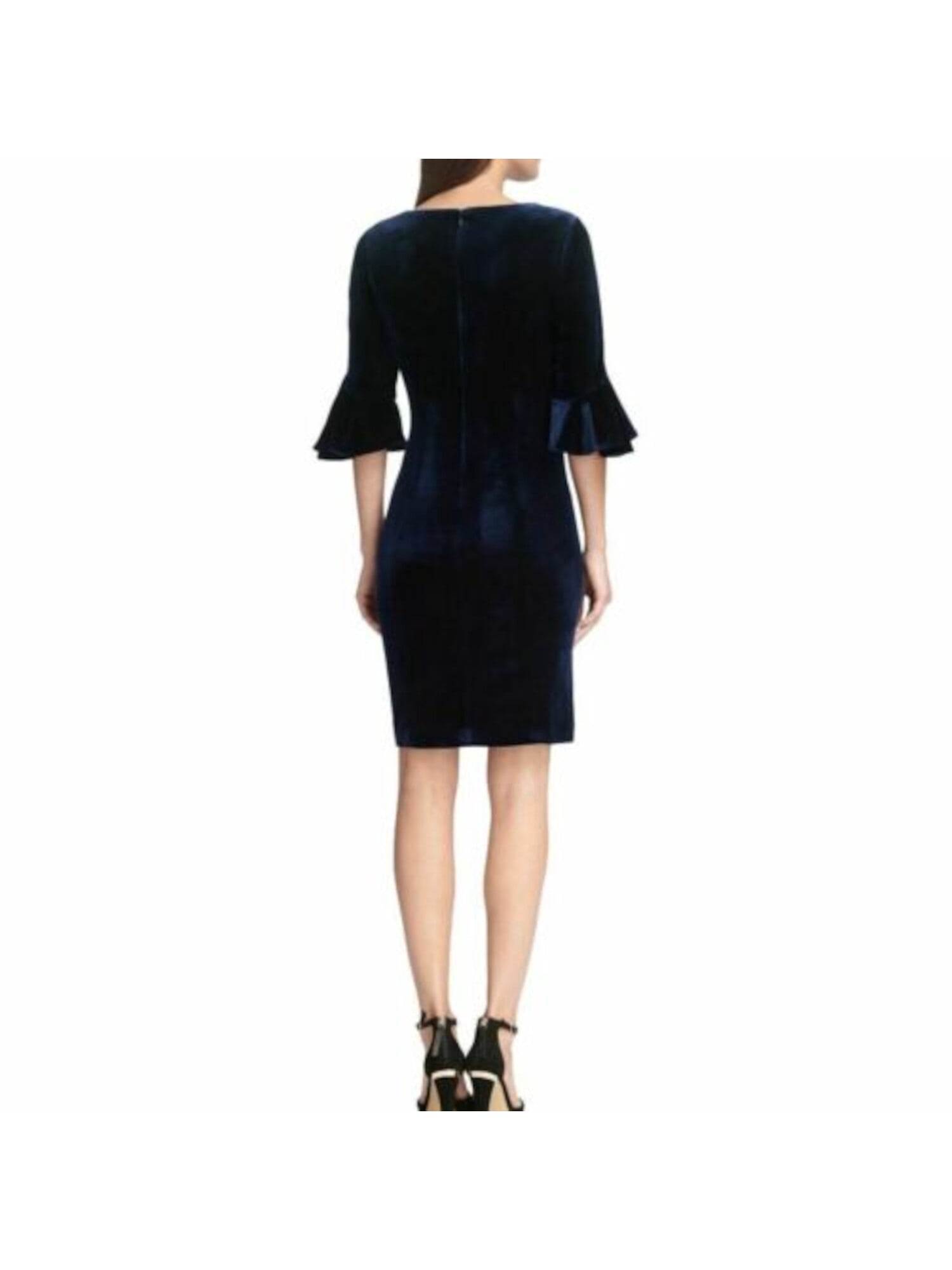 DKNY Women's Velvet Bell-Sleeve A-Line Dress (14, Navy) - Walmart.com DKNY Women's Velvet Bell-Sleeve A-Line Dress (14, Navy) - Walmart.com