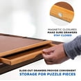 thumbnail image 3 of Jumbl 1000-Piece Wooden Puzzle Board with Sorting Trays, 3 of 9