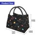 thumbnail image 2 of Fotbe Galaxy Bolsa Térmica Portátil con Estampado, Bolsa de Entrega de Alimentos Aislada, Bolsa Reutilizable de Gran Capacidad para Comidas y Supermercado, 2 of 6