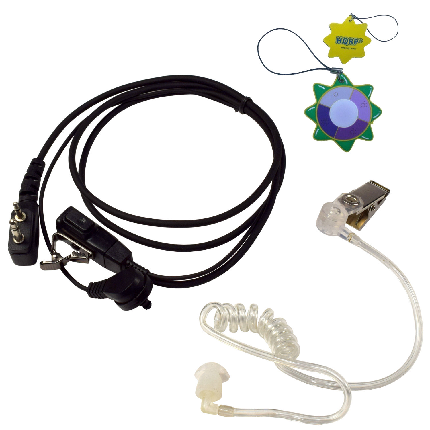HQRP Pin Headset Acoustic Tube Earpiece Mic for ICOM IC-2SE, IC-2SE(T),  IC-2SET, IC-32A HQRP UV Meter Walmart Canada