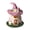 Purple, variant on Ceramic Witch House Halloween Night Light Decorations, Lighted Mini Magical House Statue with Witch's Hat for Table Mantle Home Bedside Holiday Party Decor