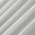 thumbnail image 4 of Sun Zero Evelina Faux Dupioni Silk Thermal Extreme 100% Blackout Back Tab Curtain Panel,50" X 108", Pearl White, 4 of 9