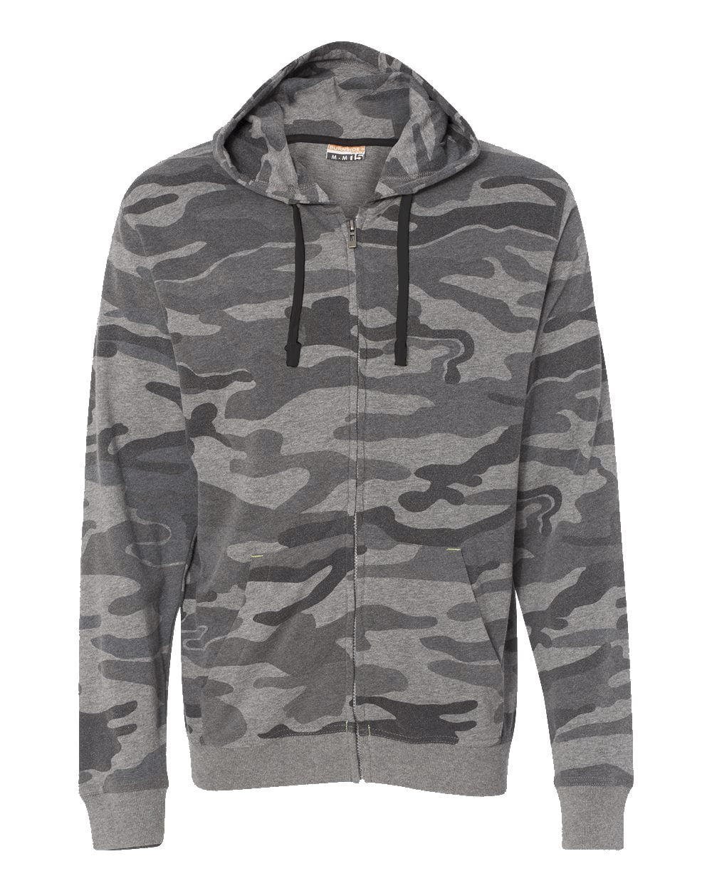 Men's  French Terry Full-Zip Hooded Sweatshirt