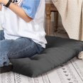 thumbnail image 2 of Cateissary Cojín para silla, cojín para asiento, alfombra antideslizante para interiores, hogar, sala de estar, dormitorio, banco, tocador, Decoración del hogar Negro, 2 of 6